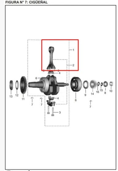 KIT BIELA COMPLETO BAJAJ PULSAR 200 NS